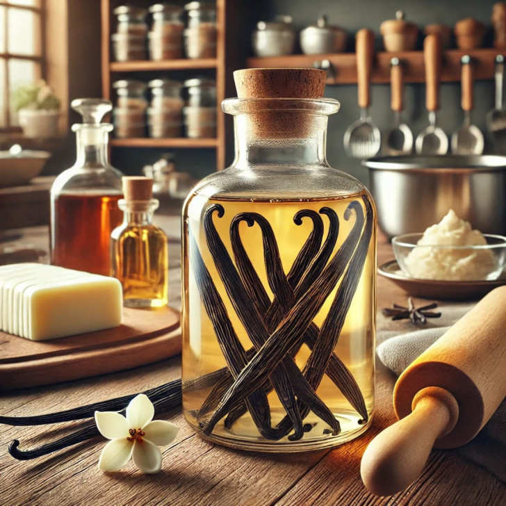 Echte Bourbon Vanille 5 Schoten, Gourmet-Qualität, ohne Zusätze