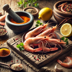Garnelen Gewürz für Scampi und Meeresfrüchte, perfekt zum Grillen und Braten
