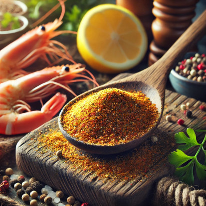 Garnelen Gewürz für Scampi und Meeresfrüchte, perfekt zum Grillen und Braten