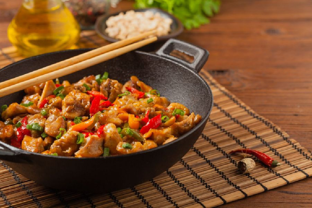 Rotes Curry scharf