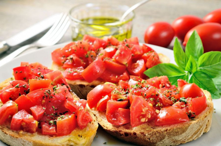 Toskanische Bruschetta Gewürz kaufen, Mediterrane Würze für Brot und Antipasti