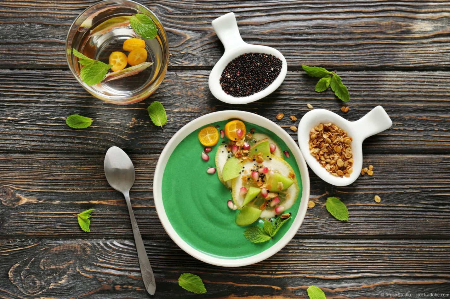 Algenpulver (Spirulina)