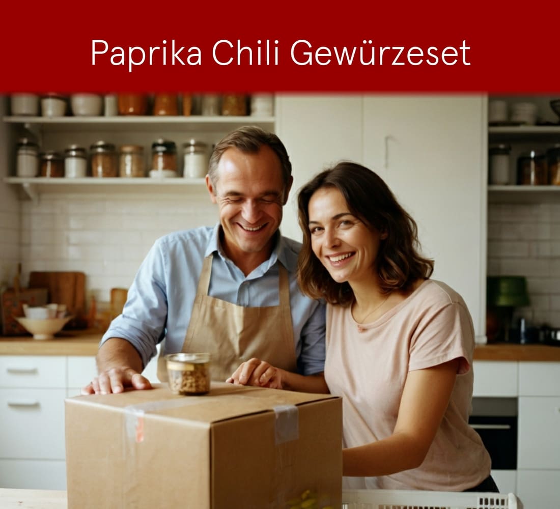 Paprika und Chili Gewürzset für intensiven Geschmack, Set zum ausprobieren