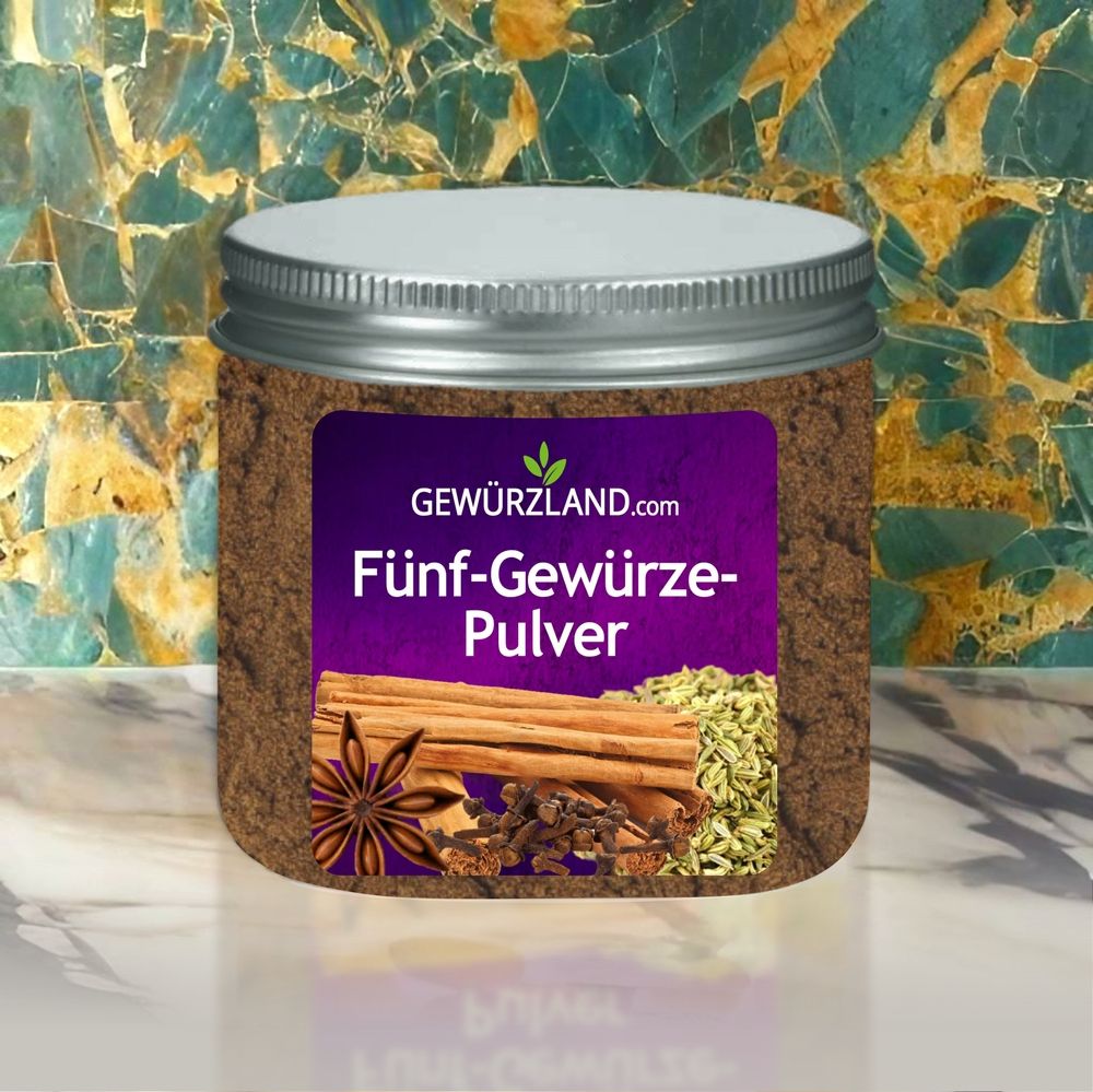 Fünf-Gewürze-Pulver, 5-Gewürz, Five Spice | Schraubdose | P348.1