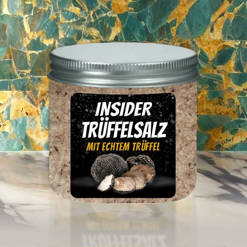 2. Bild von Trüffelsalz mit echtem Trüffel