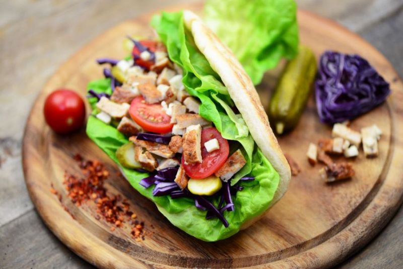 4. Bild von Döner Kebab “mit alles”, auch für türkische Köfte, Gewürzzubereitung