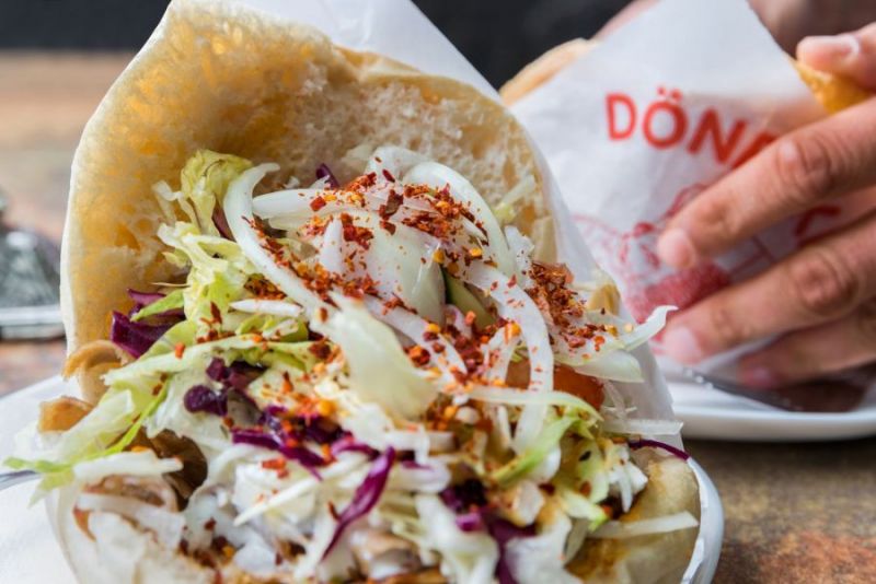 5. Bild von Döner Kebab “mit alles”, auch für türkische Köfte, Gewürzzubereitung